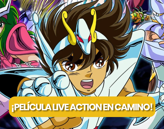 ¡Oficial! Habrá película live-action de Los Caballeros del Zodiaco